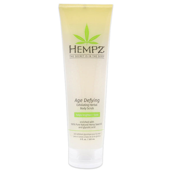 Hempz Age-Defying Herbal Body Scrub by Hempz for Unisex - 9 oz Scrub