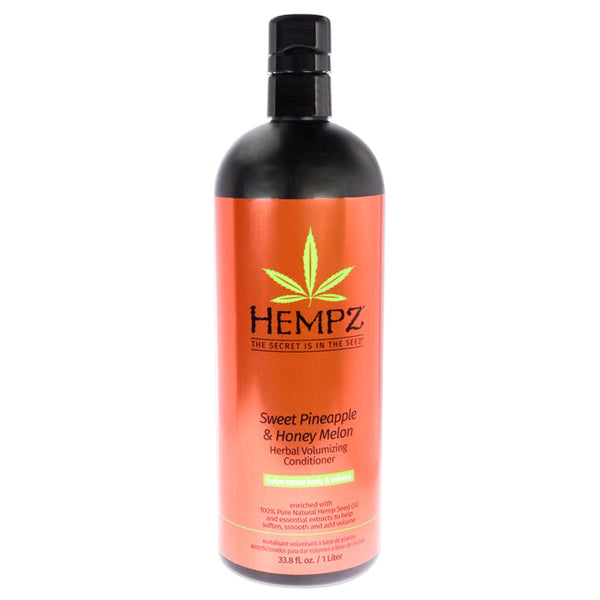 Sweet Pineapple and Honey Melon Herbal Volumizing Conditioner by Hempz for Unisex - 33.8 oz Conditioner