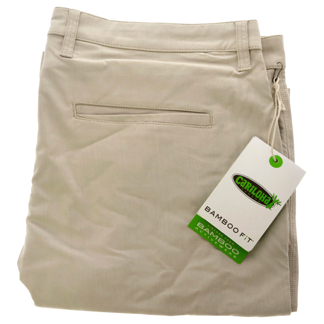 Bamboo Performance Short - Tan by Cariloha for Men - 1 Pc Short (36 L)