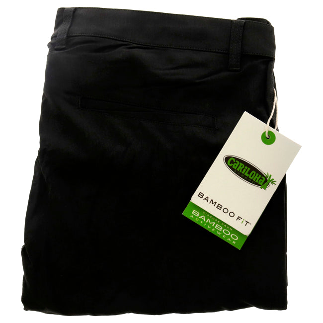 Bamboo Performance Short - Onyx by Cariloha for Men - 1 Pc Short (40)