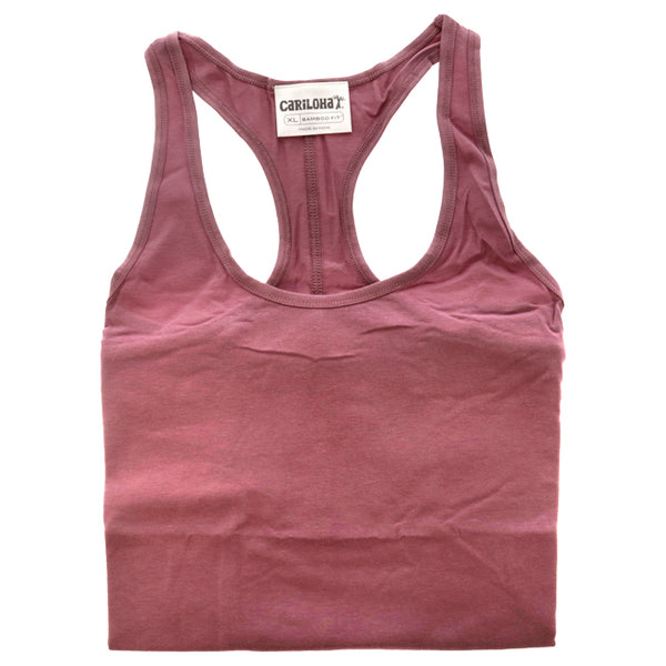 Bamboo Racerback Tank - Rosewater by Cariloha for Women - 1 Pc Tank Top (XL)