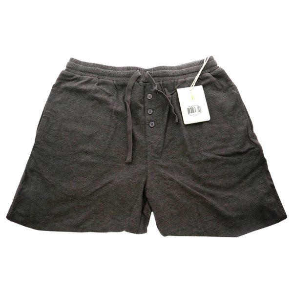 Bamboo Sleep Shorts - Charcoal Heather by Cariloha for Men - 1 Pc Short (S)