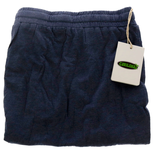 Bamboo Sleep Shorts - Indigo Heather by Cariloha for Men - 1 Pc Shorts (2XL)