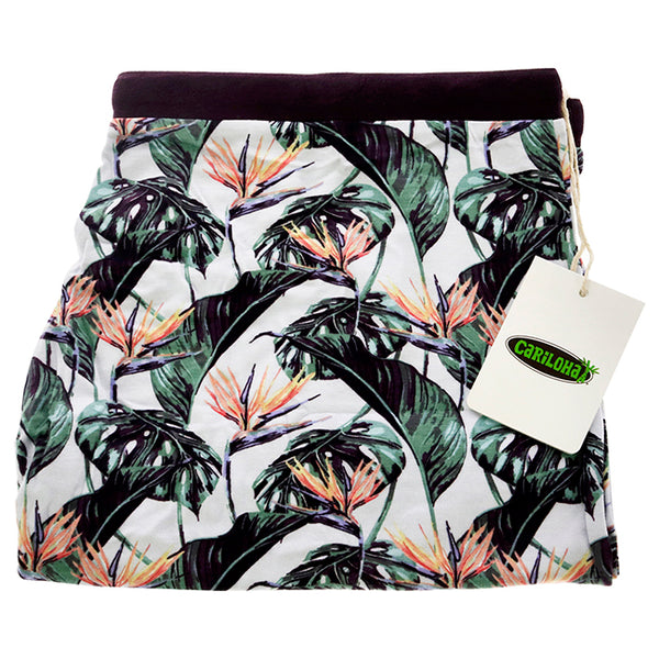 Bamboo Sleep Shorts - Birds of Paradise by Cariloha for Women - 1 Pc Short (XL)