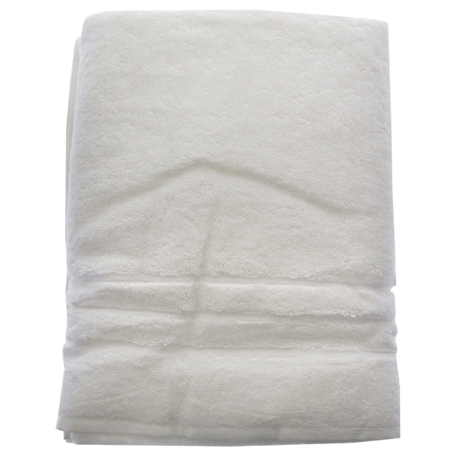 Bamboo Bath Towel - White by Cariloha for Unisex - 1 Pc Towel