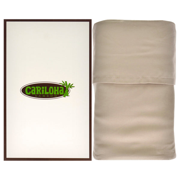Resort Bamboo Pillowcase Set - Stone-Standard by Cariloha for Unisex - 2 Pc Pillowcase