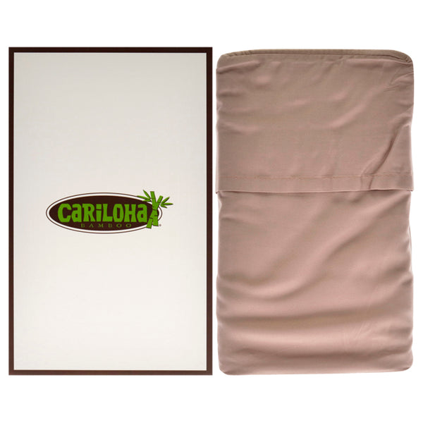 Resort Bamboo Pillowcase Set - Blush-Standard by Cariloha for Unisex - 2 Pc Pillowcase