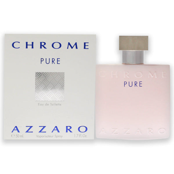 Azzaro Chrome Pure by Azzaro for Men - 1.7 oz EDT Spray