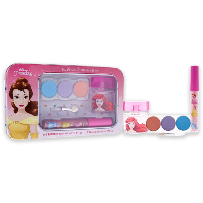 Disney Disney Princess by Disney for Kids - 6 Pc Gift Set 0.34z EDT Spray, 3x0.04oz Eye Shadow, 0.09oz Lip Gloss, Brush