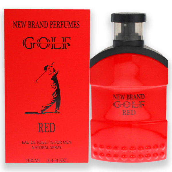 New Brand Golf Red by New Brand for Men - 3.3 oz EDT Spray