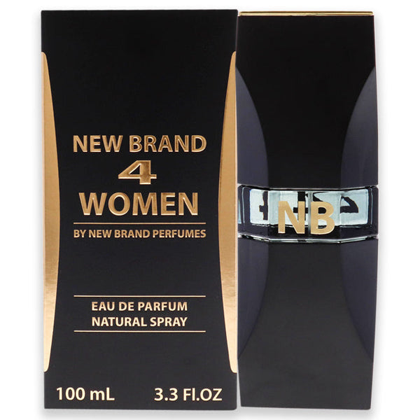 New Brand 4 Women by New Brand for Women - 3.3 oz EDP Spray