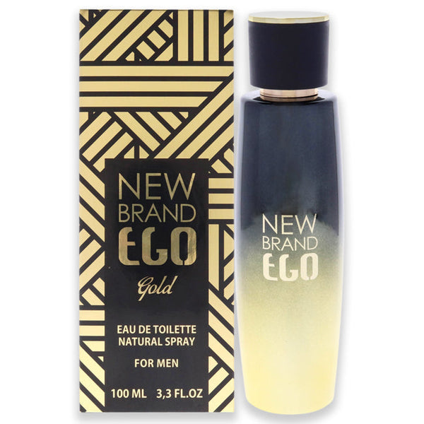 New Brand Ego Gold by New Brand for Men - 3.3 oz EDT Spray