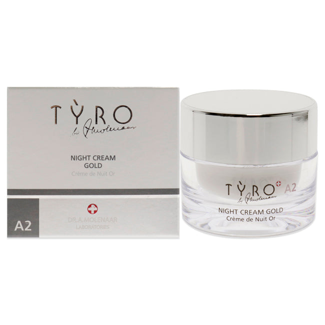 Night Cream Gold by Tyro for Unisex - 1.69 oz Cream