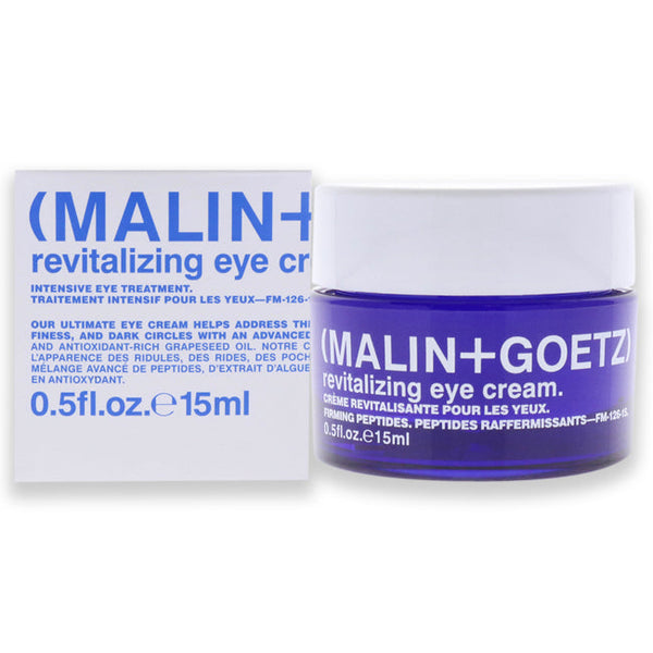 Malin + Goetz Revitalizing Eye Cream by Malin + Goetz for Women - 0.5 oz Cream