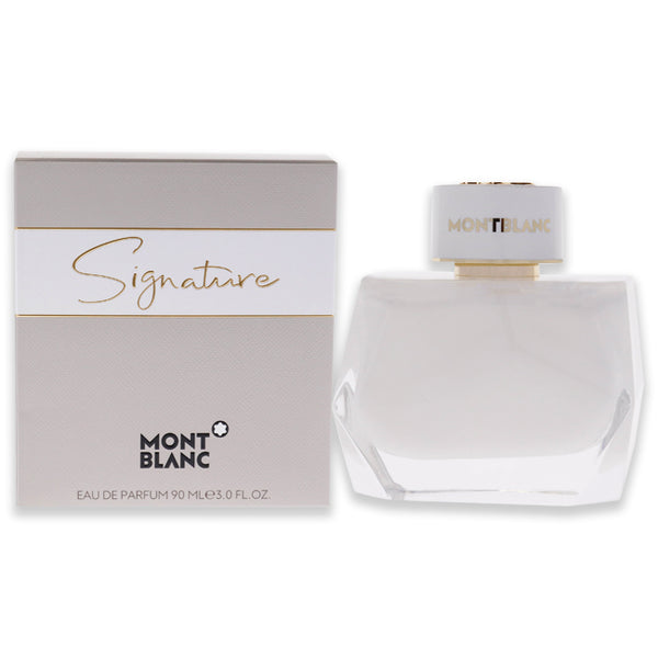 Mont Blanc Signature by Mont Blanc for Women - 3 oz EDP Spray