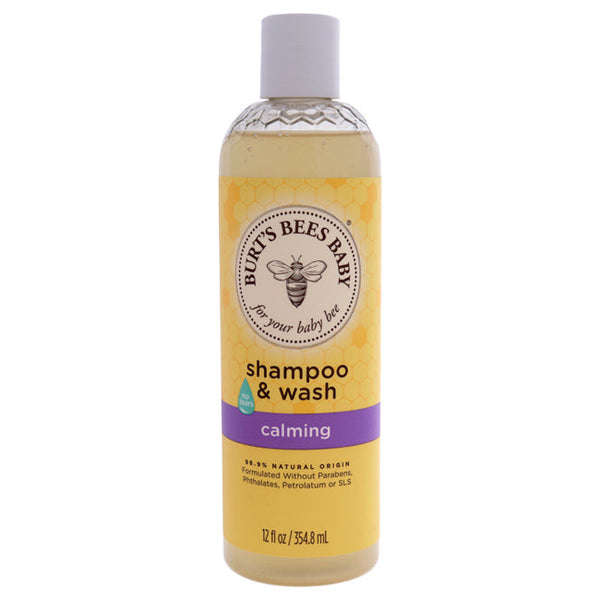 Burts Bees Baby Shampoo and Wash Calming by Burts Bees for Kids - 12 oz Shampoo and Body Wash