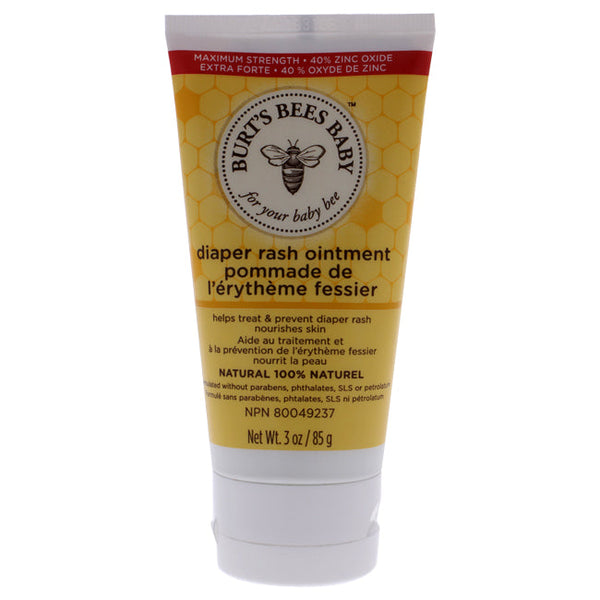 Burts Bees Baby Bee Diaper Rash Ointment by Burts Bees for Kids - 3 oz Ointment