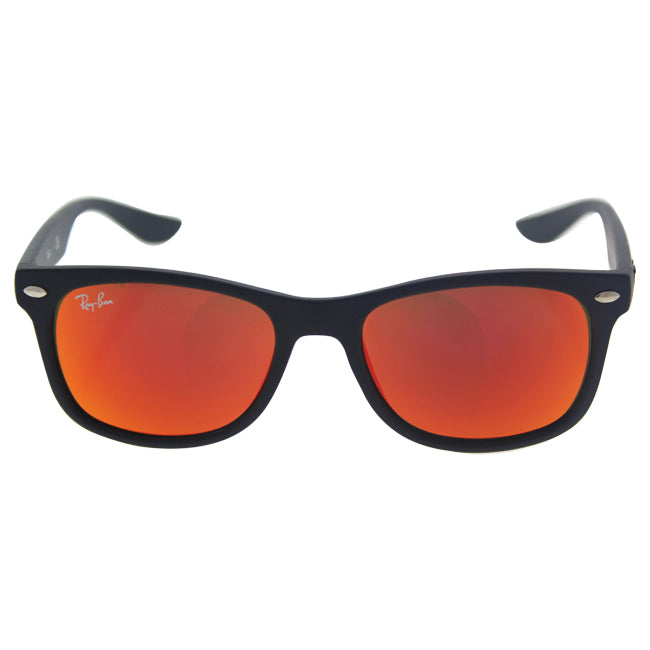 Ray Ban Ray Ban RJ 9052S 100S/6Q - Black/Red by Ray Ban for Kids - 48-16-130 mm Sunglasses
