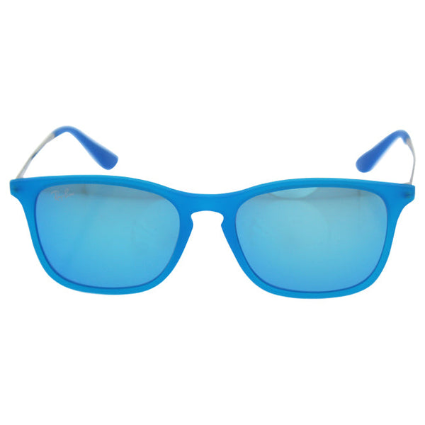 Ray Ban Ray Ban RJ 9061S 7011/55 - Light Blue/Gunmetal Blue by Ray Ban for Kids - 49-15-130 mm Sunglasses