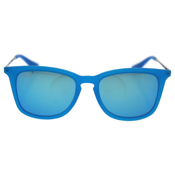 Ray Ban Ray Ban RJ 9063S 7011/55 - Light Blue/Gunmetal Blue by Ray Ban for Kids - 48-16-130 mm Sunglasses