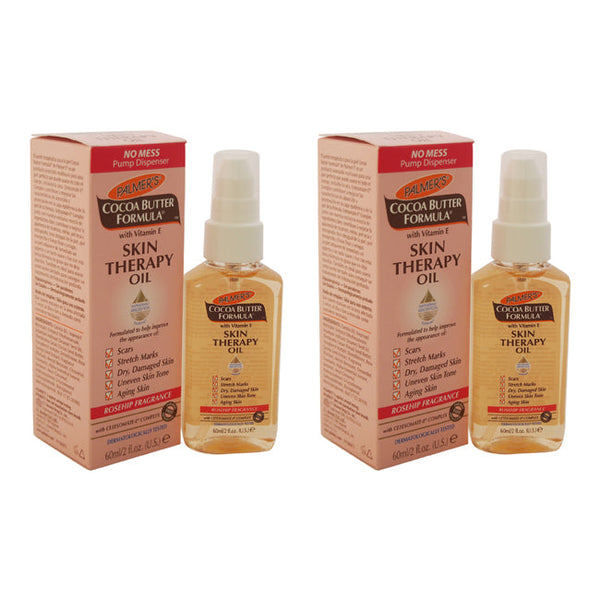 Palmers Cocoa Butter Formula Skin Therapy Oil With Vitamin E - Rosehip Fragrance - Pack of 2 by Palmers for Women - 2 oz Oil