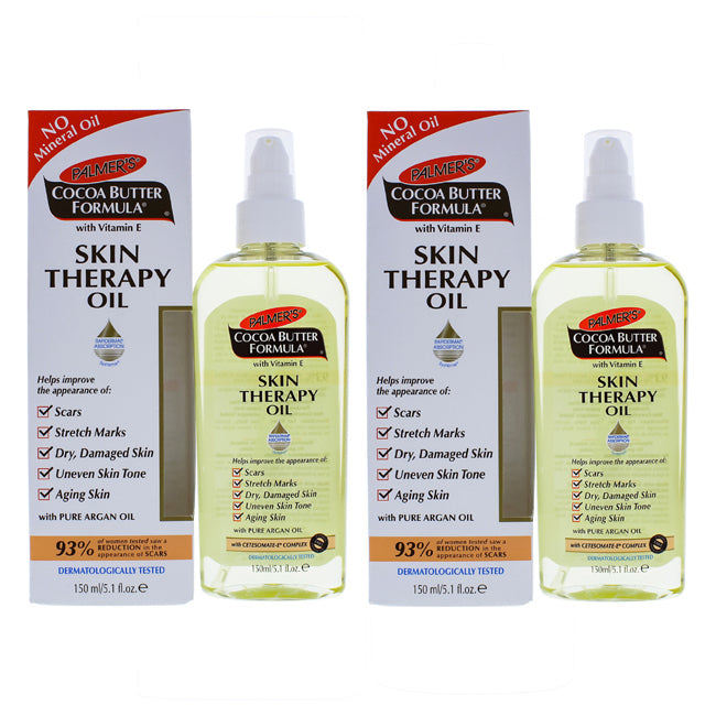 Palmers Cocoa Butter Formula Skin Therapy Oil With Vitamin E - Pack of 2 by Palmers for Unisex - 5.1 oz Oil