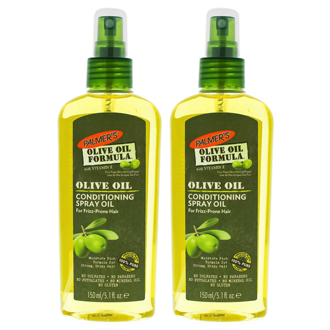 Palmers Olive Oil Conditioning Spray Oil - Pack of 2 by Palmers for Unisex - 5.1 oz Hairspray