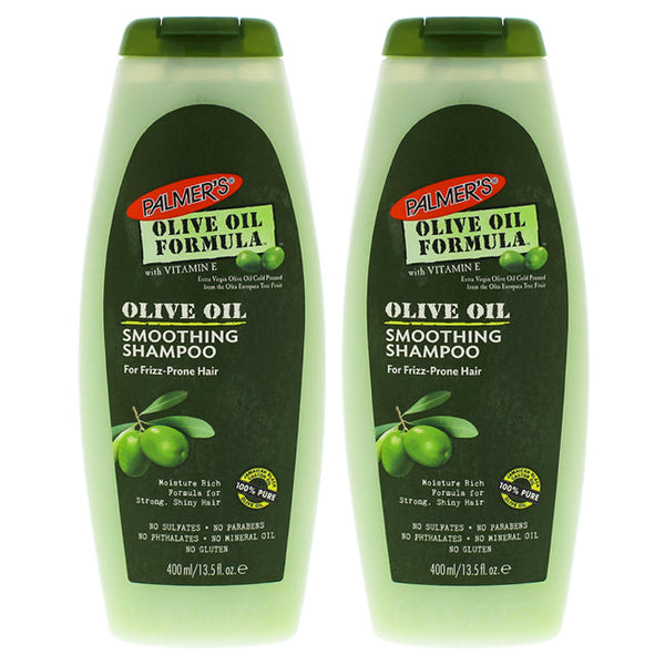 Palmers Olive Oil Smoothing Shampoo - Pack of 2 by Palmers for Unisex - 13.5 oz Shampoo