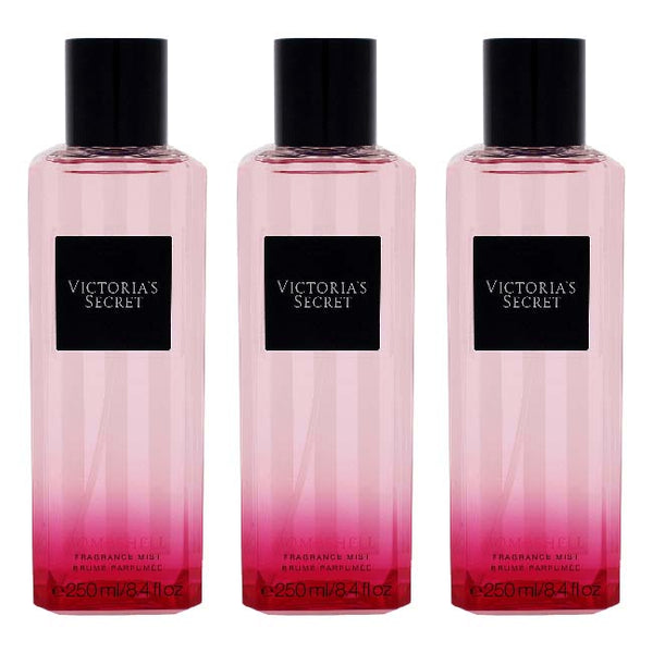 Victoria's Secret Bombshell by Victorias Secret for Women - 8.4 oz Fragrance Mist - Pack of 3