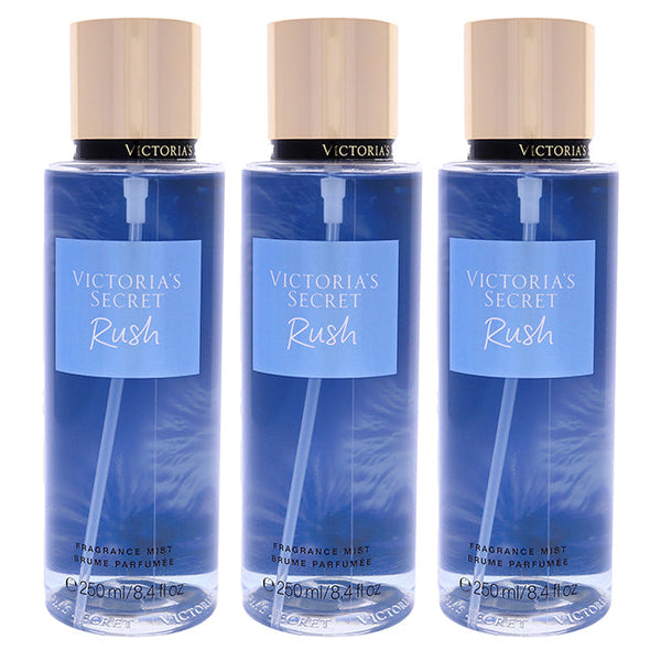Victorias Secret Rush Fragrance Mist by Victorias Secret for Women - 8.4 oz Fragrance Mist - Pack of 3