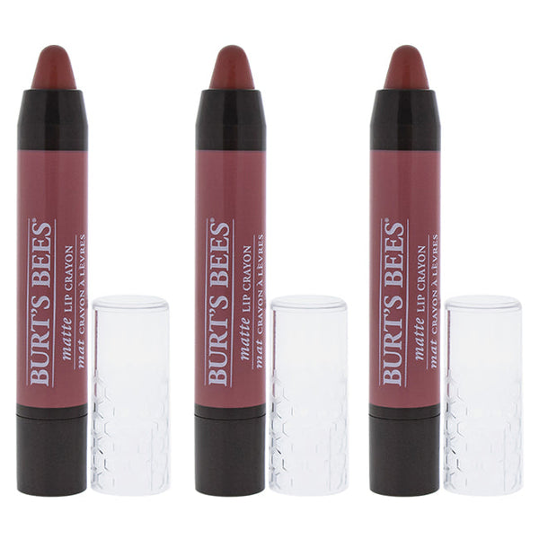 Burts Bees Burts Bees Lip Crayon - 405 Sedona Sands by Burts Bees for Women - 0.11 oz Lipstick - Pack of 3