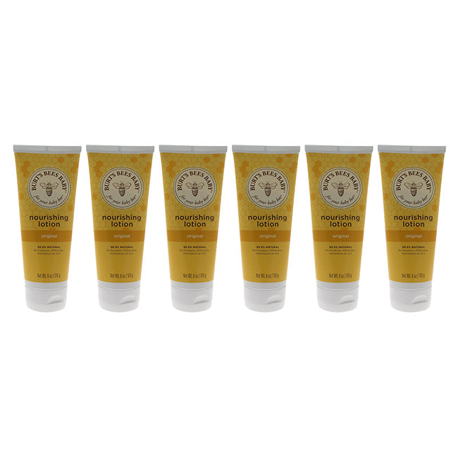 Burts Bees Baby Bee Nourishing Lotion Original by Burts Bees for Kids - 6 oz Lotion - Pack of 6