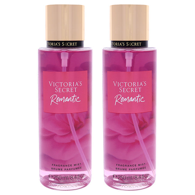 Victoria's Secret Romantic Fragrance Mist by Victorias Secret for Women - 8.4 oz Fragrance Mist - Pack of 2