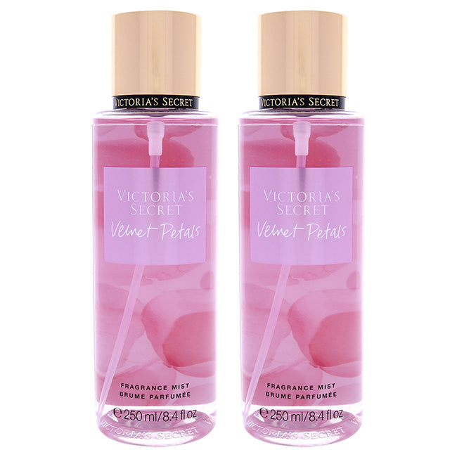 Victoria's Secret Velvet Petals by Victorias Secret for Women - 8.4 oz Fragrance Mist - Pack of 2