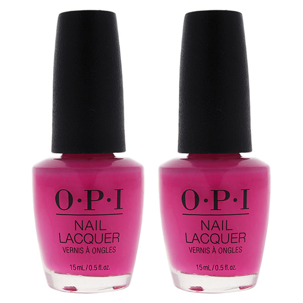 OPI Nail Lacquer - NL N72 V-I-Pink Passes by OPI for Women - 0.5 oz Nail Polish - Pack of 2