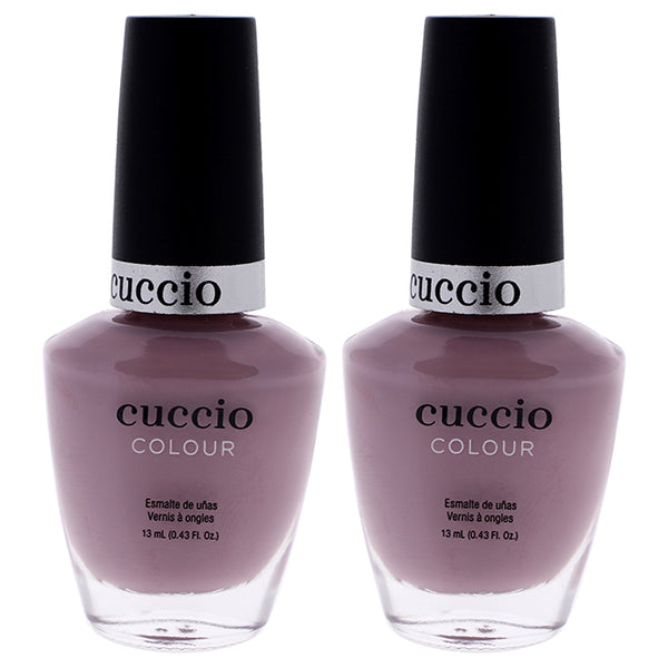 Colour Nail Polish - On Pointe by Cuccio Colour for Women - 0.43 oz Nail Polish - Pack of 2