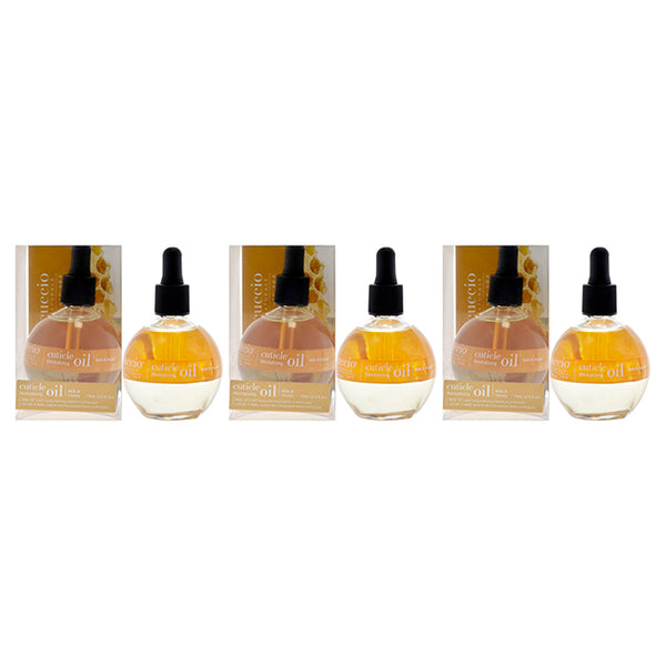 Cuticle Oil by Cuccio Naturale for Women - 3 x 2.5 oz Cuticle Oil - Pack of 3