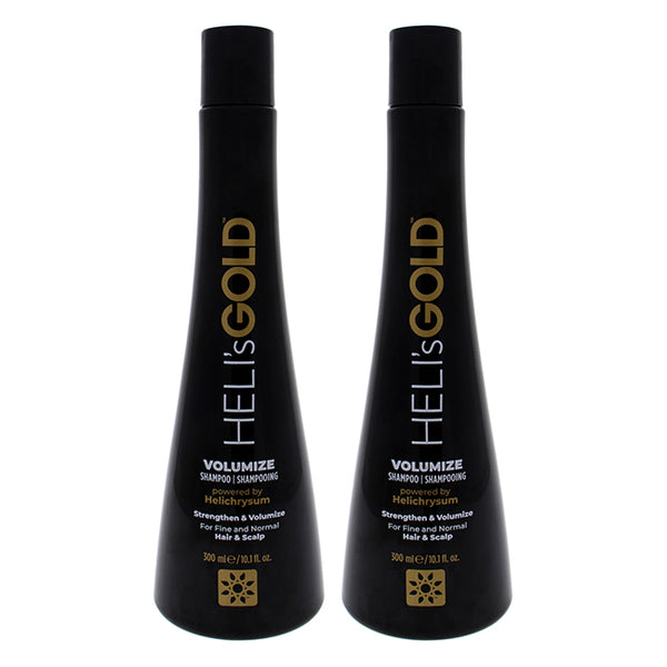 Helis Gold Volumize Shampoo by Helis Gold for Unisex - 10.1 oz Shampoo - Pack of 2
