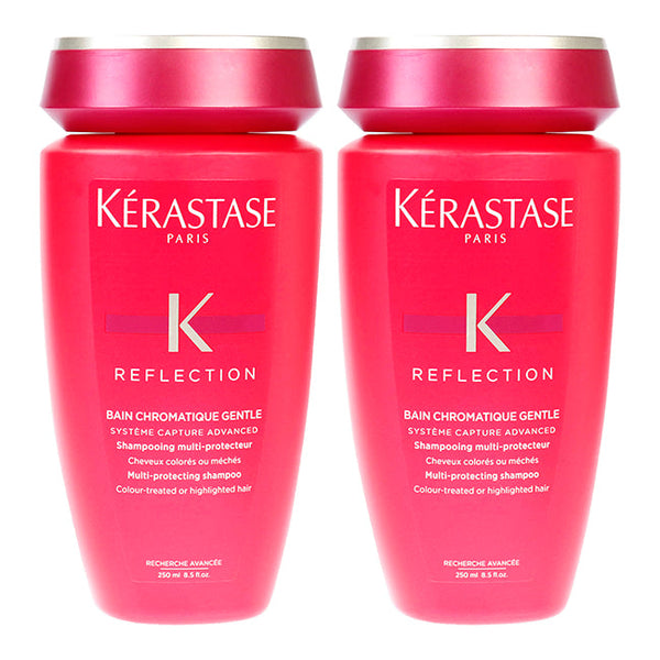 Reflection Bain Chromatique Multi-Protecting Shampoo by Kerastase for Unisex - 8.5 oz Shampoo - Pack of 2