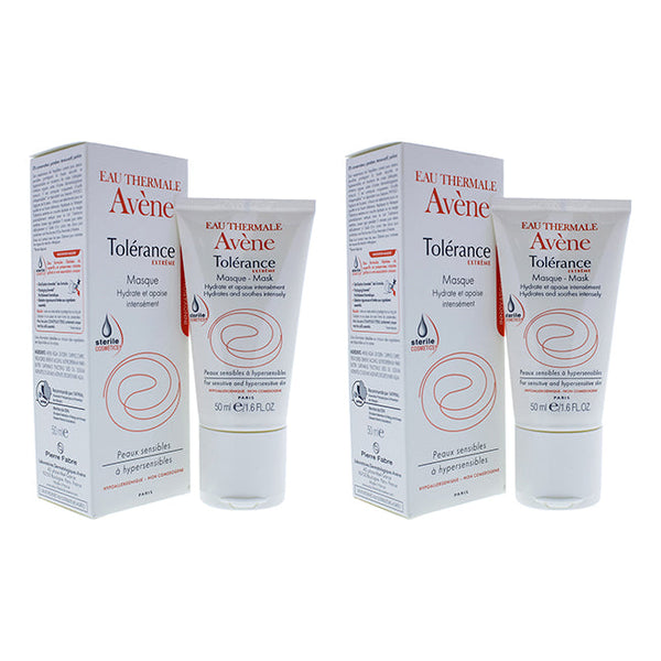 Avene Tolerance Extreme Mask by Avene for Women - 1.69 oz Mask - Pack of 2