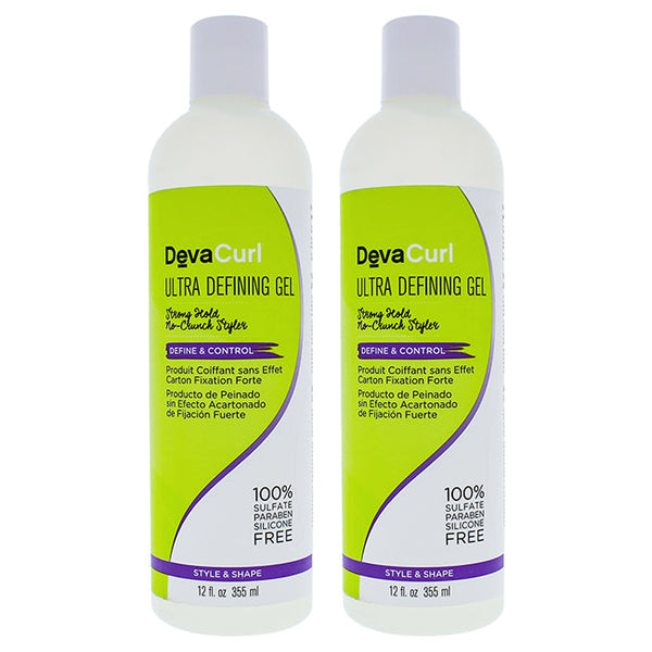 DevaCurl DevaCurl Ultra Defining Gel by DevaCurl for Unisex - 12 oz Gel - Pack of 2