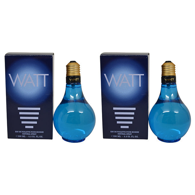 Cofinluxe Watt Blue by Cofinluxe for Men - 6.8 oz EDT Spray - Pack of 2