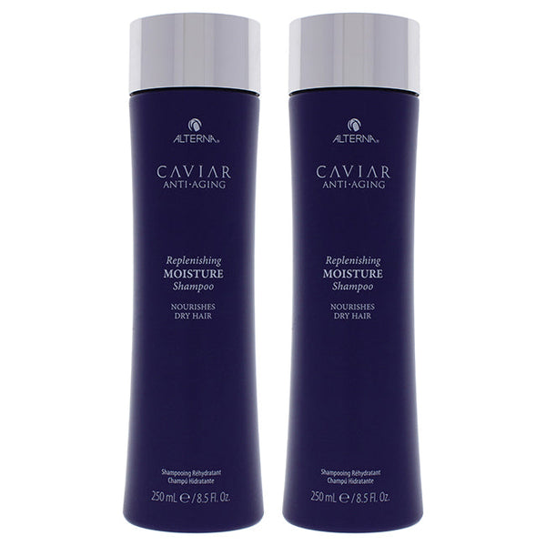 Alterna Caviar Anti Aging Replenishing Moisture Shampoo by Alterna for Unisex - 8.5 oz Shampoo - Pack of 2