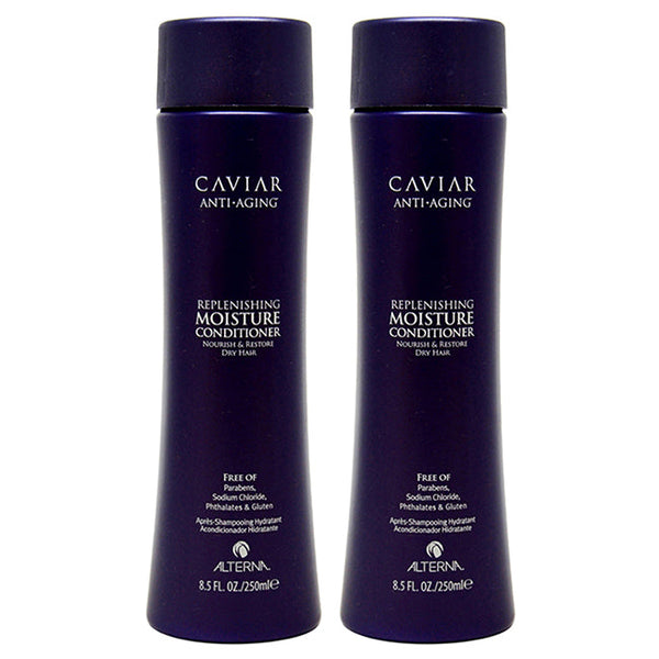 Alterna Caviar Anti-Aging Replenishing Moisture Conditioner by Alterna for Unisex - 8.5 oz Conditioner - Pack of 2