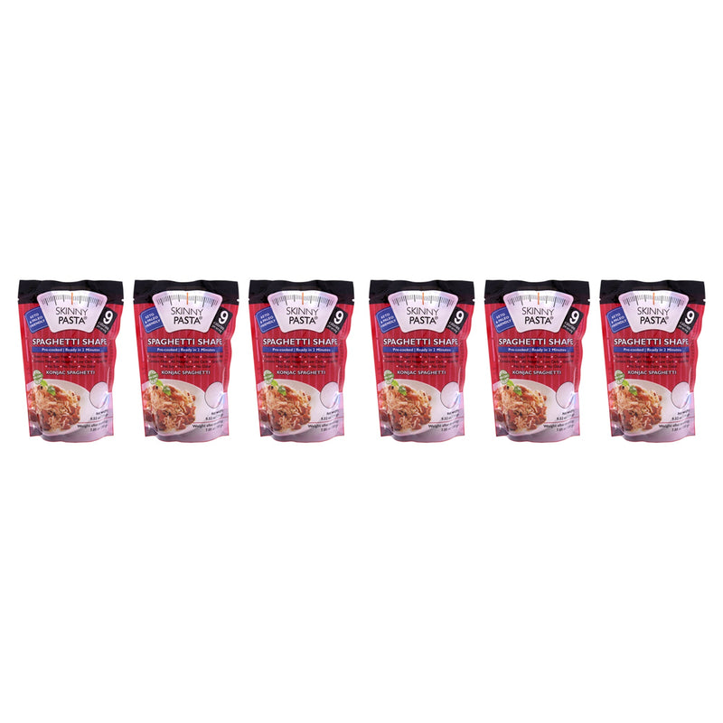 Skinny Pasta Spaghetti Shape by Skinny Pasta - 9.52 oz Noodles - Pack of 6