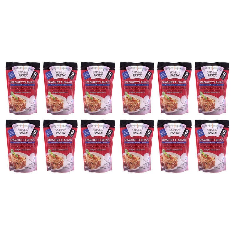 Skinny Pasta Spaghetti Shape by Skinny Pasta - 9.52 oz Noodles - Pack of 12