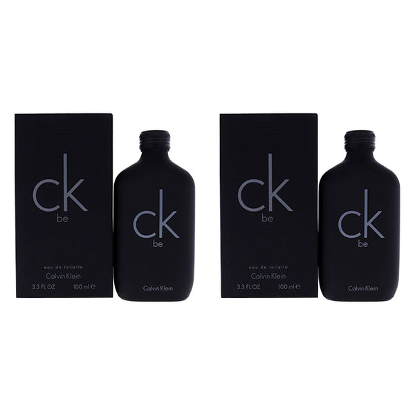 Calvin Klein CK Be by Calvin Klein for Unisex - 3.4 oz EDT Spray - Pack of 2