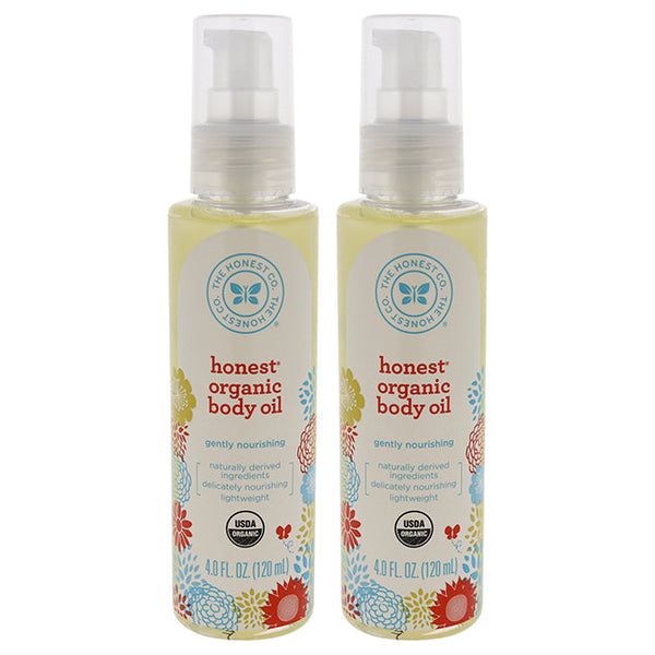 Honest Organic Body Oil by Honest for Kids - 4 oz Body Oil - Pack of 2