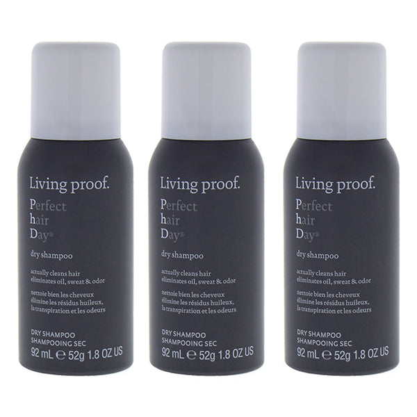 Living Proof Perfect Hair Day (PhD) Dry Shampoo by Living Proof for Unisex - 1.8 oz Dry Shampoo - Pack of 3