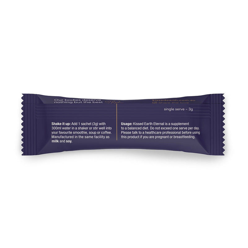 Kissed Earth Eternal Unflavoured 90g (30 X 3g Sachets)